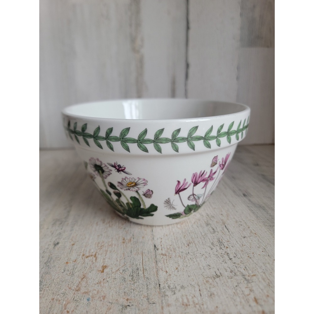 Botanical garden flower pot floral ceramic Home spring decor butterfly bug